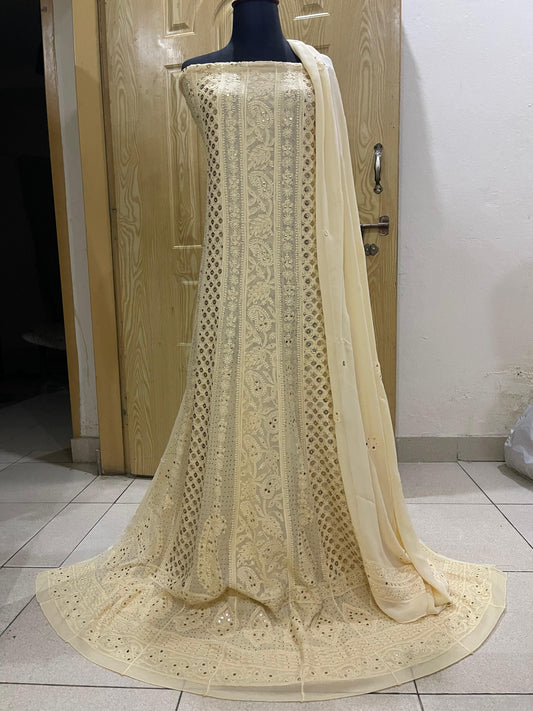 Handcrafted Chikankari Pishwas – Premium Quality Guaranteed